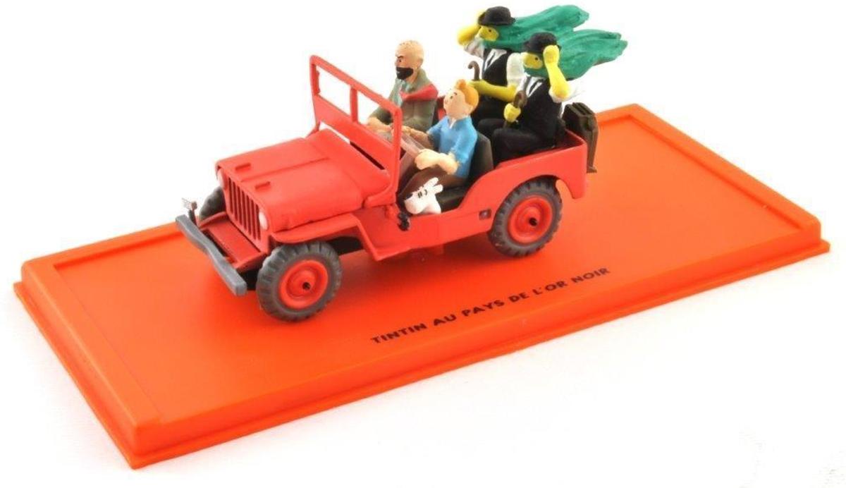 JEEP WILLYS 1943 TINTIN (1:43) ORANJE